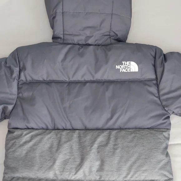 The North Face Baby Down Insulated HDY Gray Puffer Jacket Size 12-18months - Picture 15 of 16